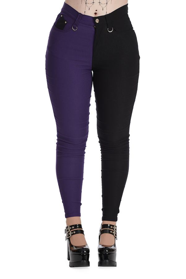 Banned Alternative Banned Alternative BAILEY HALF AND HALF TROUSERS