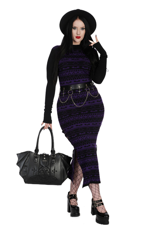 Banned Alternative Banned Alternative BAT BONE DRESS