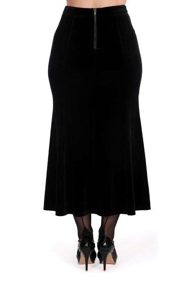 Banned Alternative Banned Alternative BETTY ROCK PEPLUM PENCIL SKIRT