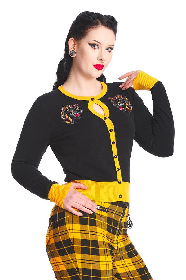 Banned Alternative Banned Alternative Black Panther Cardigan