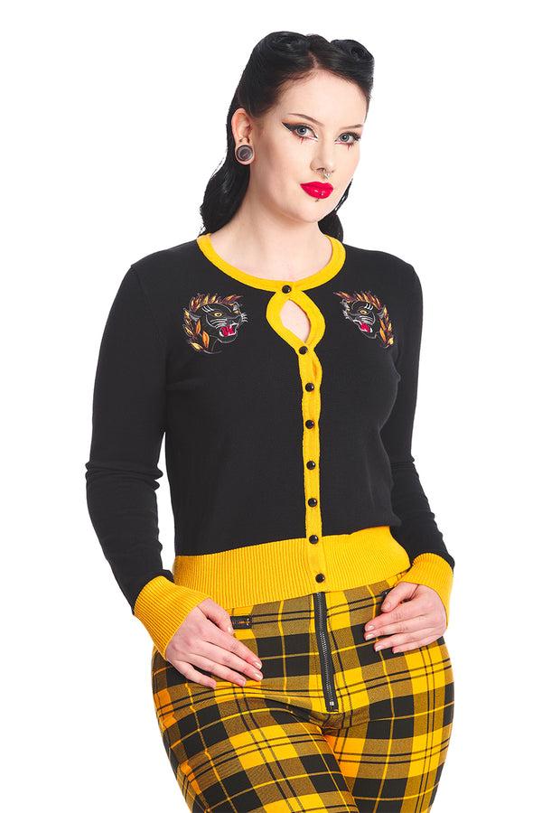 Banned Alternative Banned Alternative Black Panther Cardigan