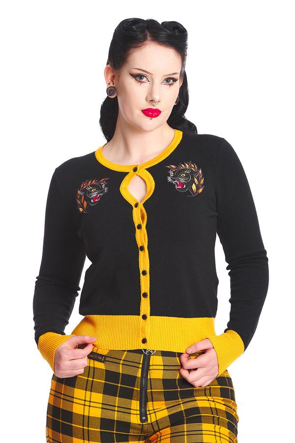 banned alternative Banned Alternative Black Panther Cardigan