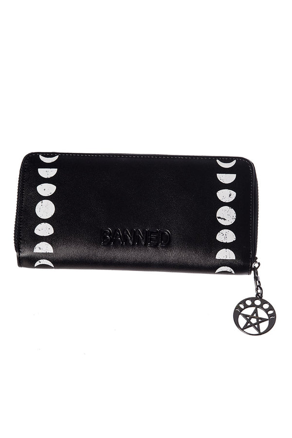 Banned Alternative Banned Alternative Black Tanith Moon Phase Wallet