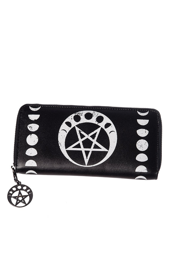 banned alternative Banned Alternative Black Tanith Moon Phase Wallet