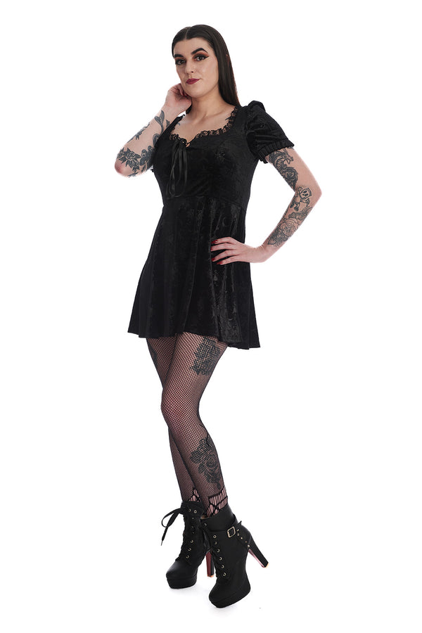 Banned Alternative Banned Alternative CHANDELIER BABYDOLL DRESS