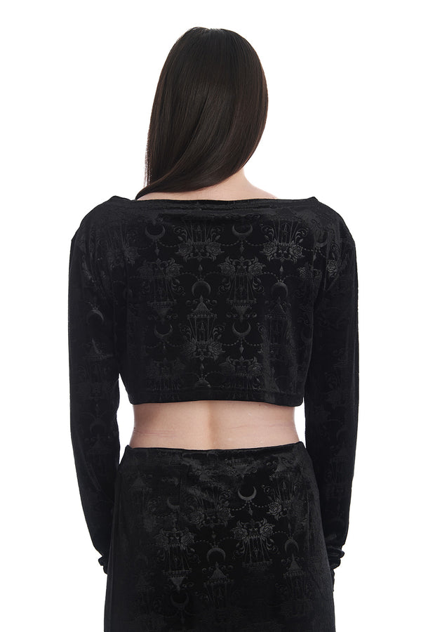 Banned Alternative Banned Alternative CHANDELIER CROP TOP