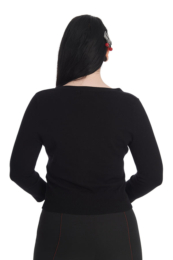 Banned Alternative Banned Alternative CHERRY SKULL CARDIGAN