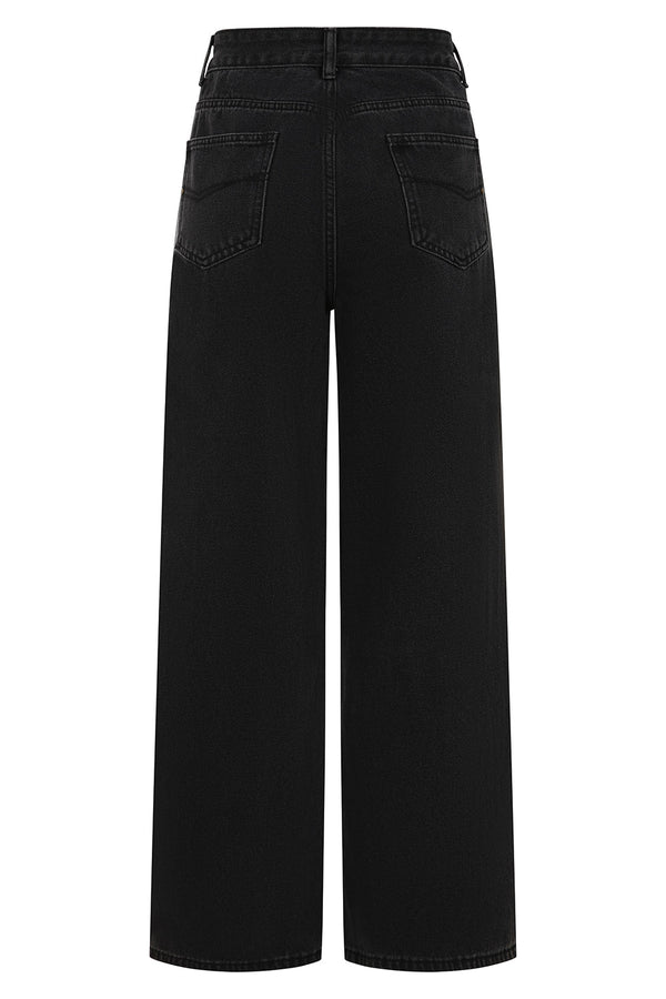 Banned Alternative Banned Alternative Chione Trousers With Wide Leg Cut