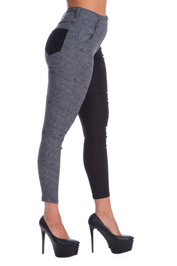 Banned Alternative Banned Alternative CREEPY SPIDER SKINNIES