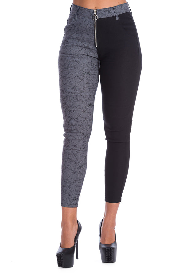 banned alternative Banned Alternative CREEPY SPIDER SKINNIES