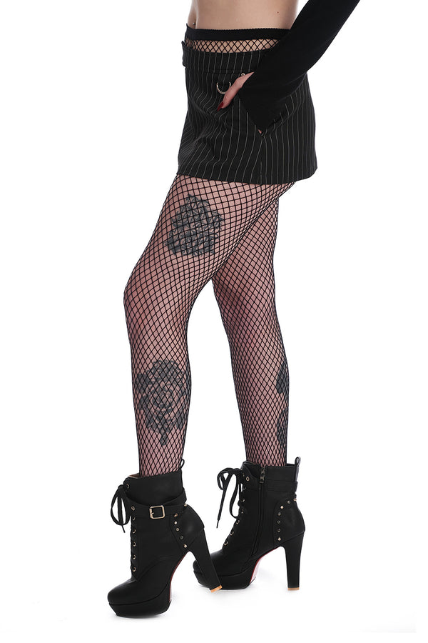 Banned Alternative Banned Alternative DARINA PINSTRIPE MINI SKIRT