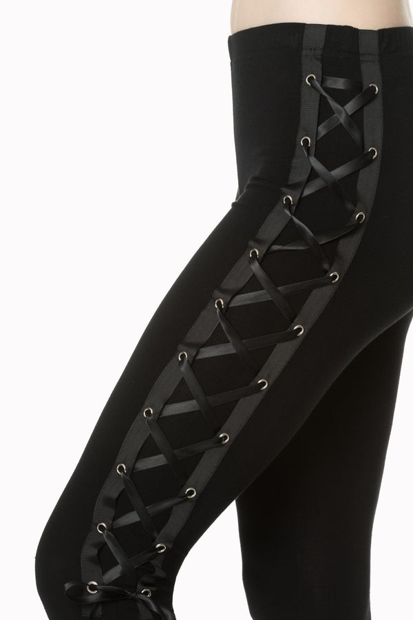 Banned Alternative Banned Alternative Dead Disco Flare Trousers