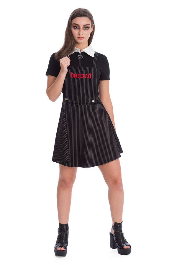 banned alternative Banned Alternative End of Time Pinafore Skirt