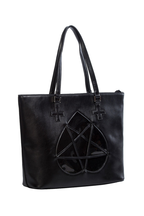 banned alternative Banned Alternative Flash of Twilight Tote Bag