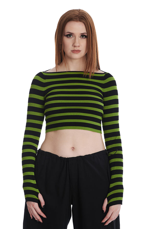 banned alternative Banned Alternative FRANCES STRIPED JUMPER