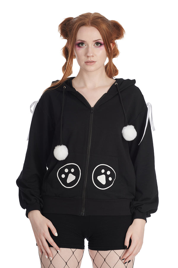 banned alternative Banned Alternative FUZZYME HOODIE