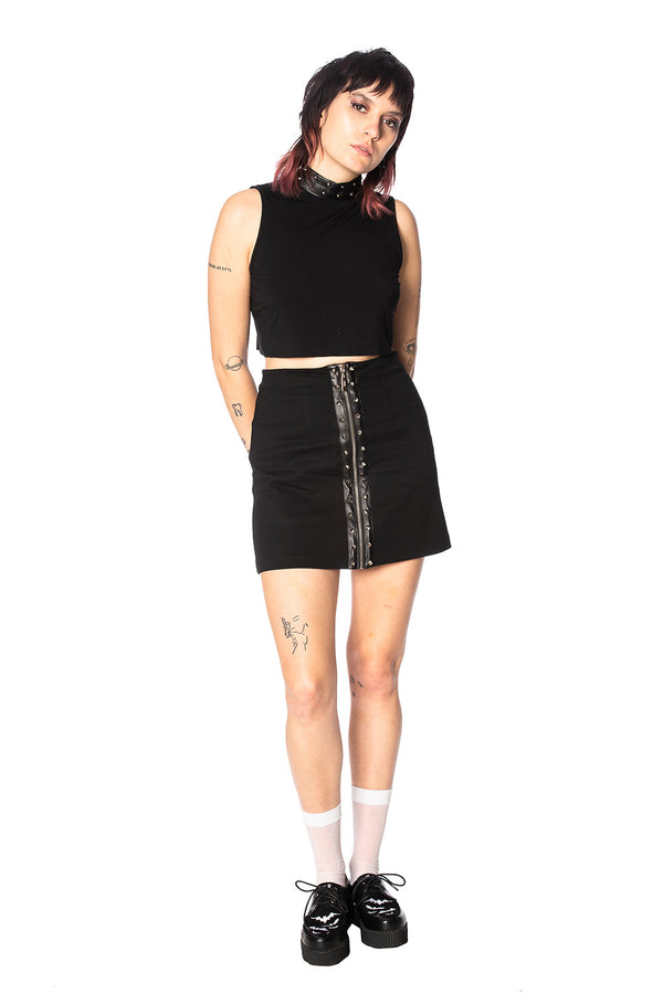 Banned Alternative Banned Alternative Glam Goth Bodycon Skirt