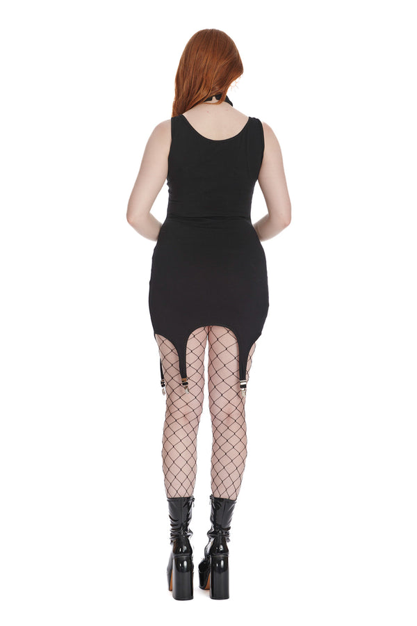 Banned Alternative Banned Alternative GLOOM SIMPHONY JERSEY DRESS