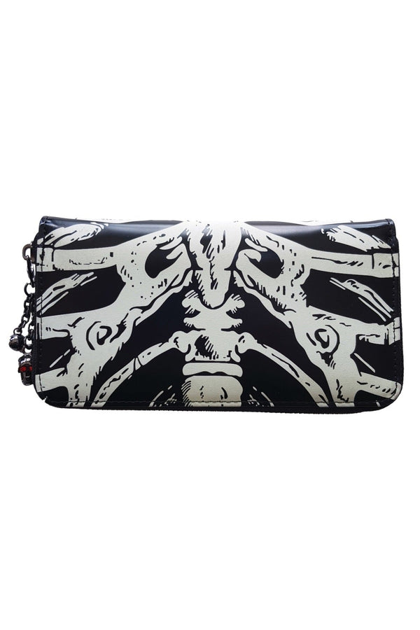 banned alternative Banned Alternative Glow in the Dark Skeleton Wallet