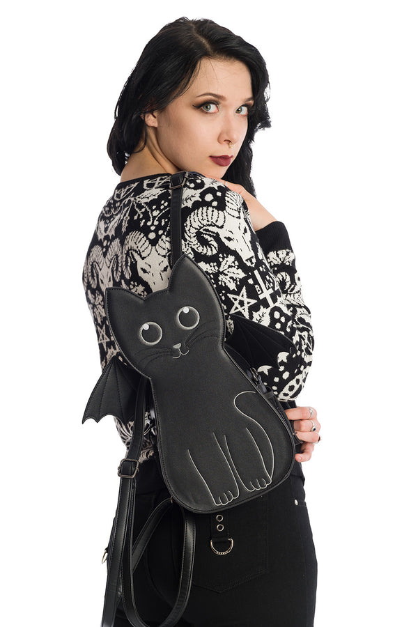 Banned Alternative Banned Alternative Goat Lord All Over Xmas Jumper