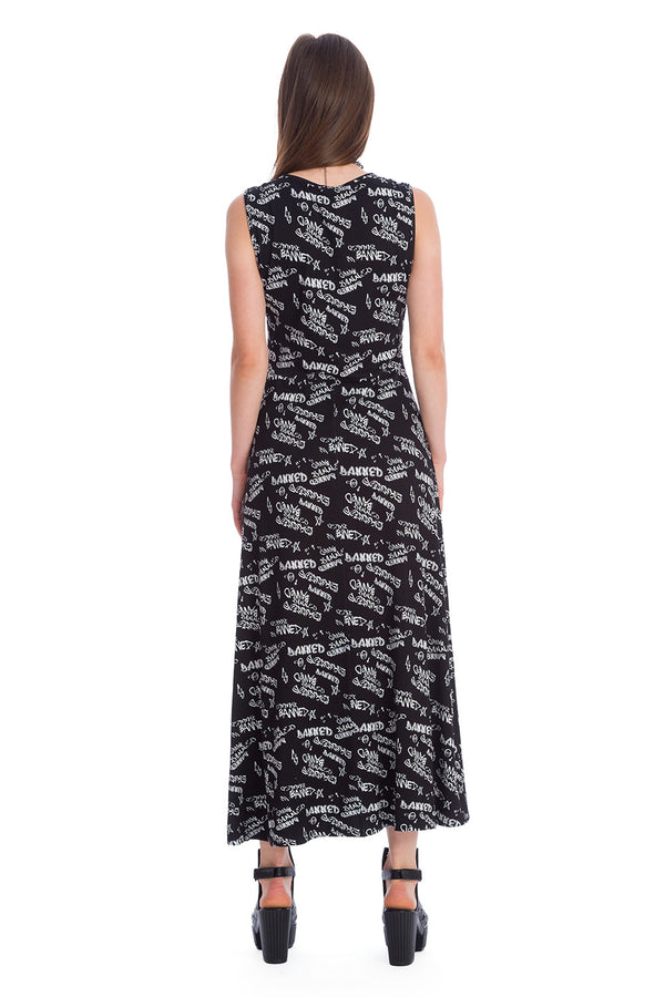 banned alternative Banned Alternative GRAFITI JERSEY DRESS