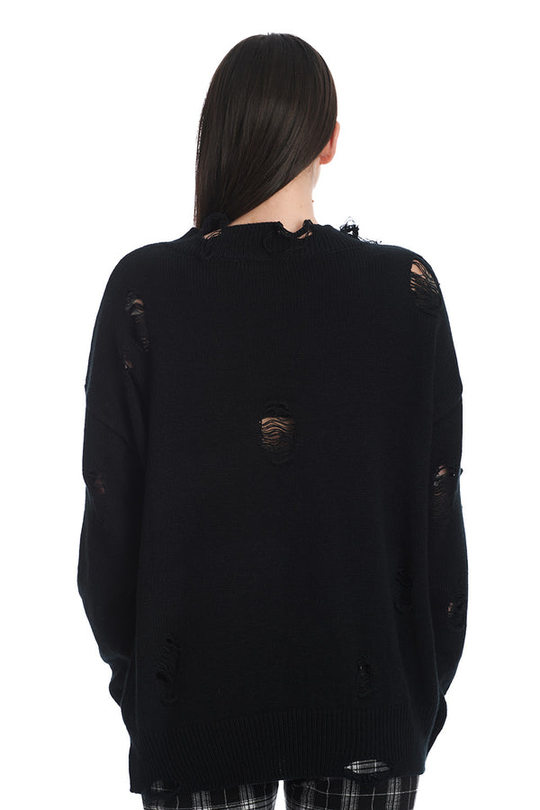 Banned Alternative Banned Alternative GRIFFIN DISTRESSED JUMPER