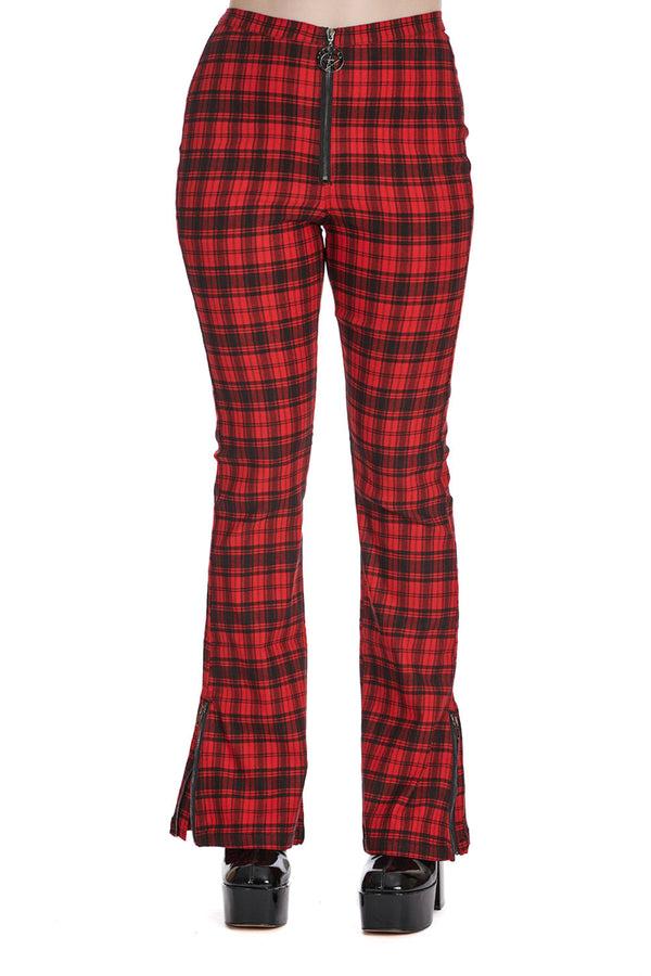 banned alternative Banned Alternative GRIT GLAM FLARE TROUSERS