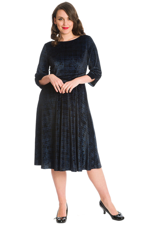 Banned Alternative Banned Alternative Halloween Poise Fit & Flare Dress