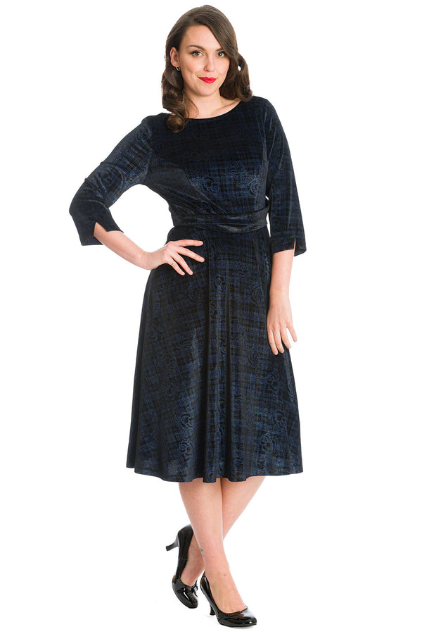 banned alternative Banned Alternative Halloween Poise Fit & Flare Dress