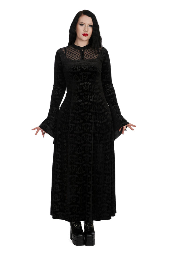 banned alternative Banned Alternative HEX GOTHIC BAT DRESS