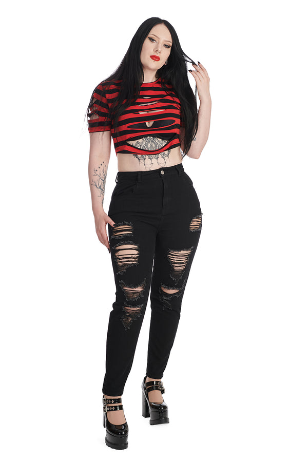 banned alternative Banned Alternative HUNGER STRIKE TROUSERS