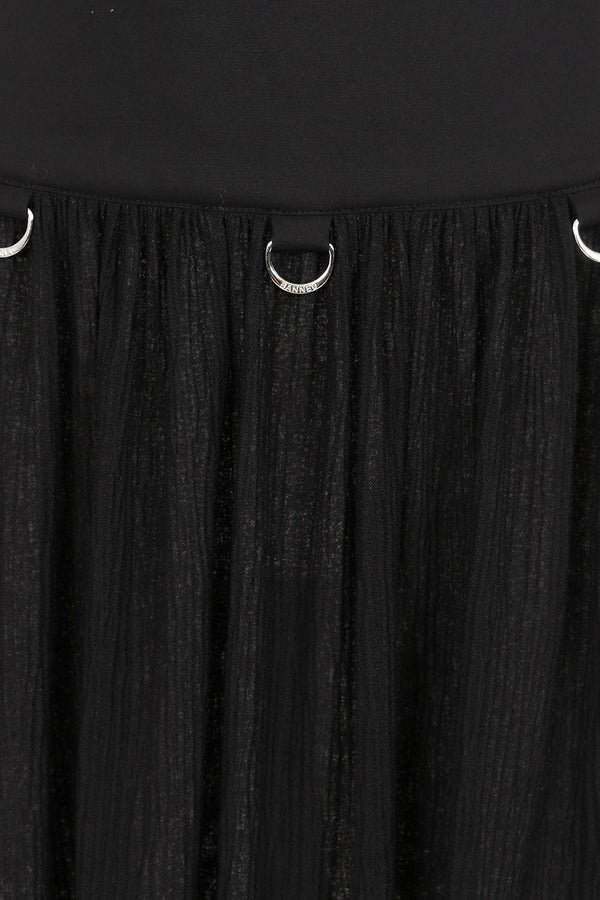 Banned Alternative Banned Alternative Isolde Skirt. Its Distinctive Handkerchief Hemline And D-ring Details Make It A Standout Piece In Alternative Fashion