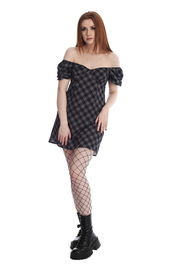 Banned Alternative Banned Alternative JULIET PLAID DRESS
