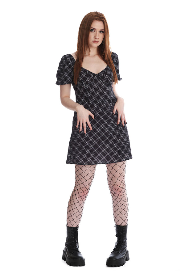 banned alternative Banned Alternative JULIET PLAID DRESS