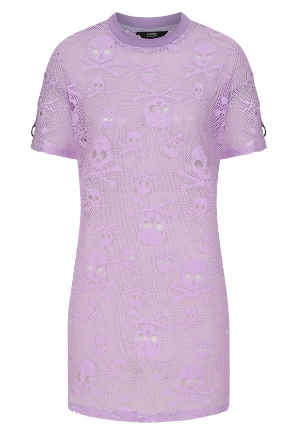 Banned Alternative Banned Alternative KEIKO NET DRESS