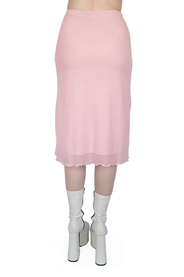 Banned Alternative Banned Alternative KEIR MESH LONG SKIRT