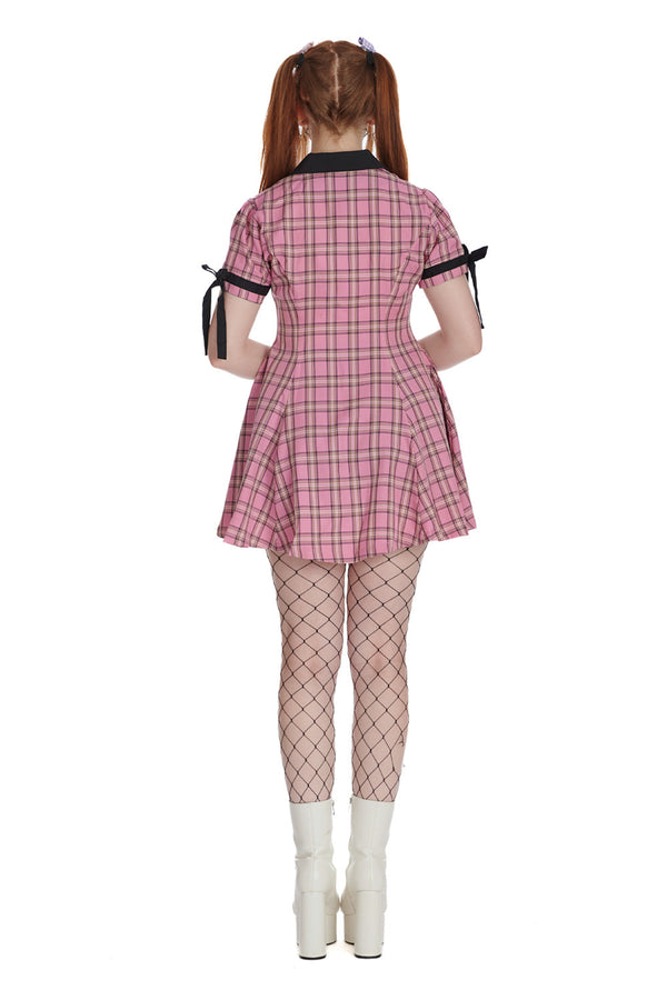 Banned Alternative Banned Alternative KOKORO CHECK DRESS