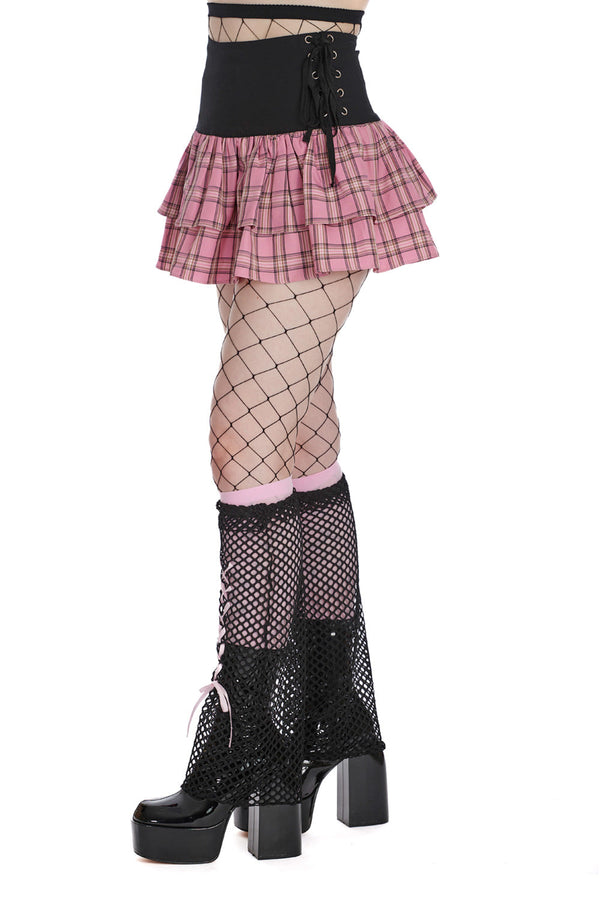Banned Alternative Banned Alternative KOKORO CHECK SKIRT