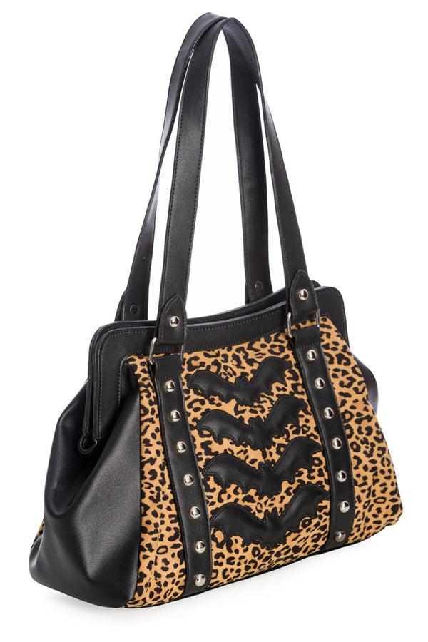 Banned Alternative Banned Alternative Leopard Print Night Wings Handbag