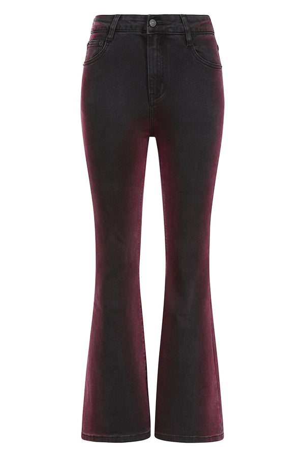 banned alternative Banned Alternative Leora Flare Trousers