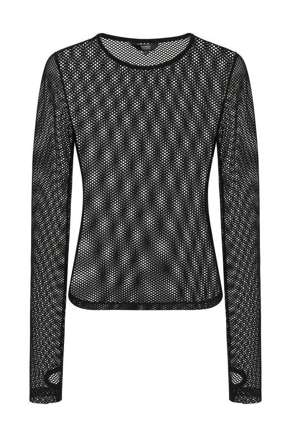 Banned Alternative Banned Alternative Lilith Long Sleeve Mesh Top