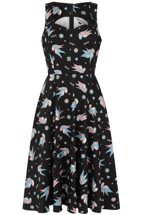 banned alternative Banned Alternative MARILOU SWALLOWS DRESS