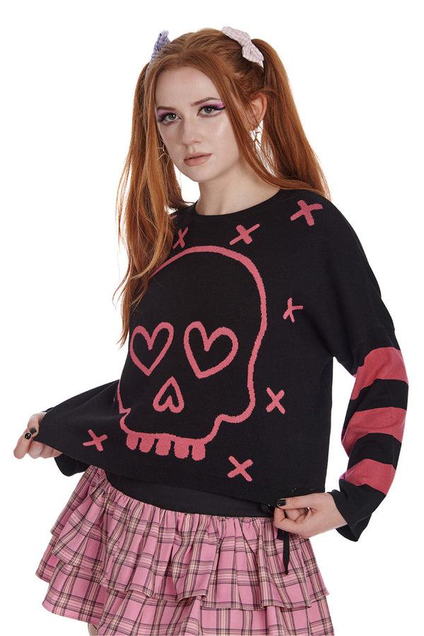 Banned Alternative Banned Alternative MIKI KNITTED JUMPER