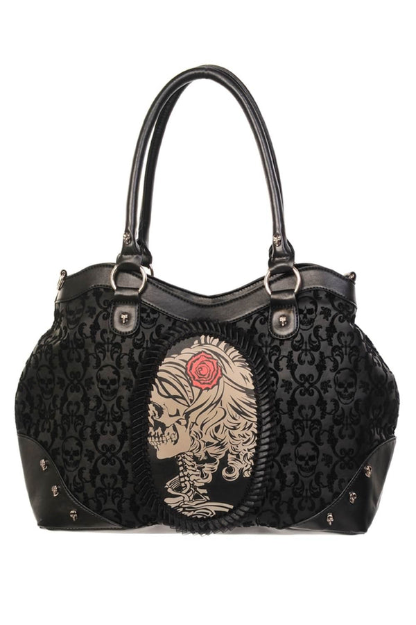 banned alternative Banned Alternative Necromancer Cameo Handbag