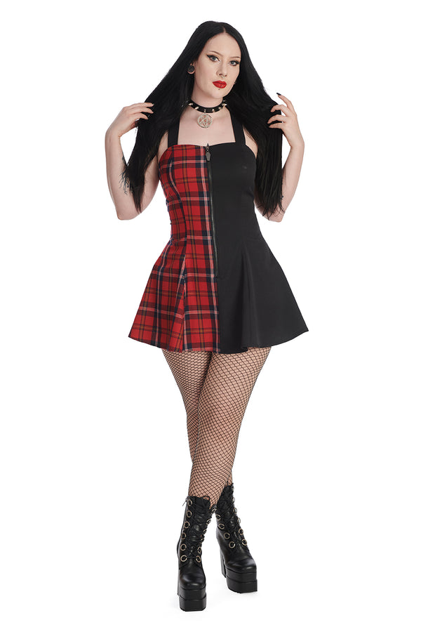 banned alternative Banned Alternative NESS HALF AND HALF DRESS