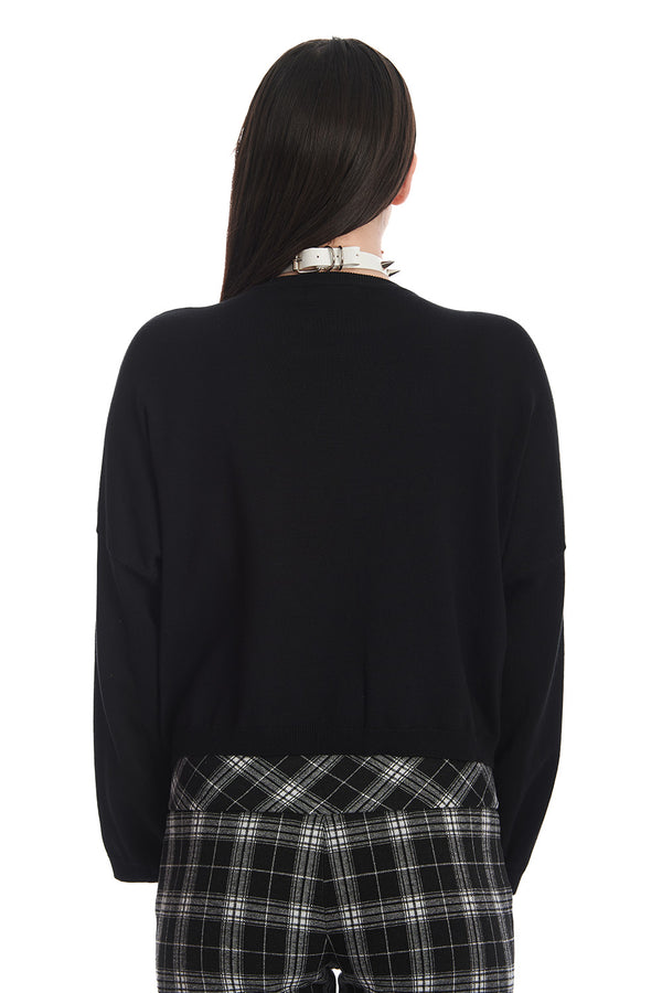 Banned Alternative Banned Alternative NIGHT WHISPER PENTAGRAM JUMPER