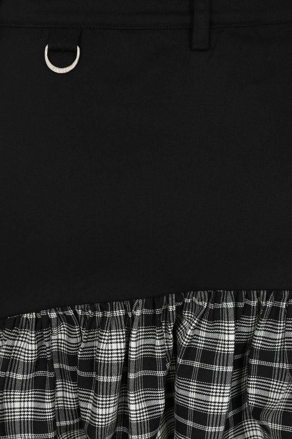 Banned Alternative Banned Alternative Nyx Ruffle Asymmetrical Skirt Punk Grunge Alternative Style