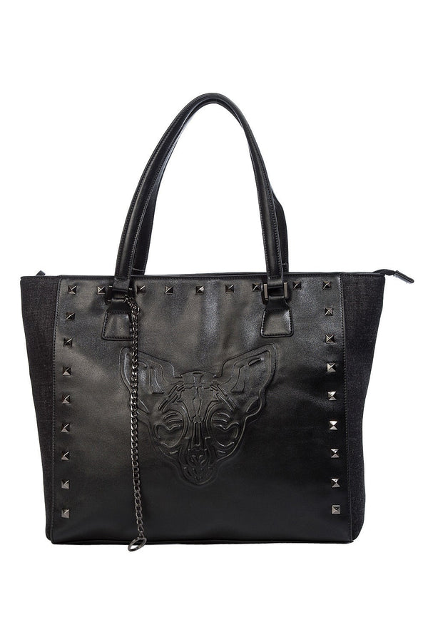 banned alternative Banned Alternative Phantom Form Tote Bag