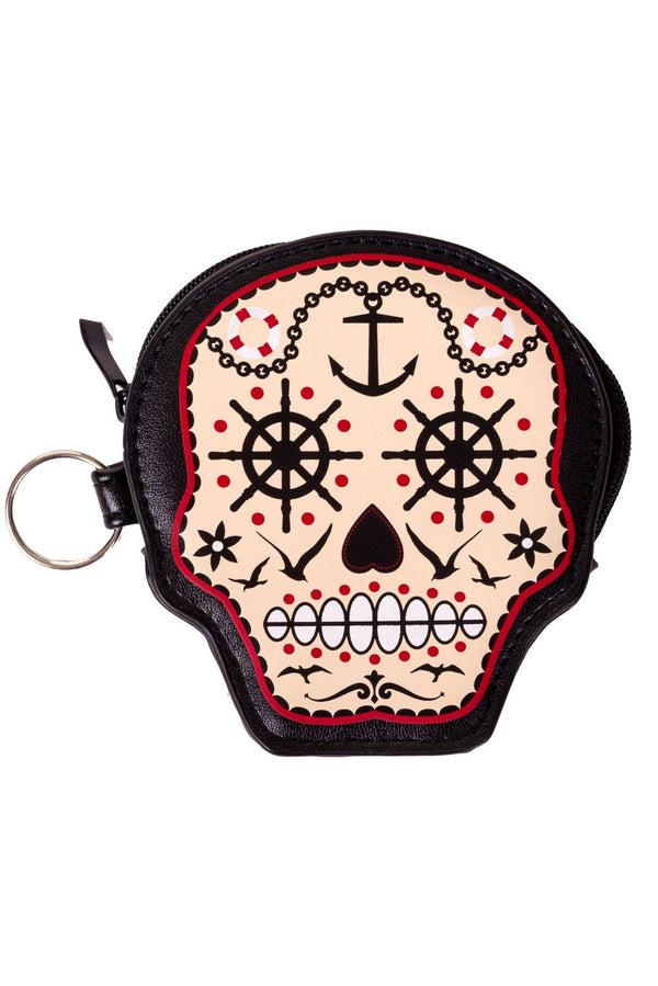 banned alternative Banned Alternative Prime Time Sugar Skull Coin Purse