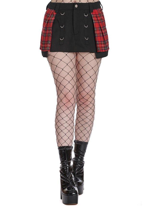 banned alternative Banned Alternative PUNKED-OUT MINI SKIRT